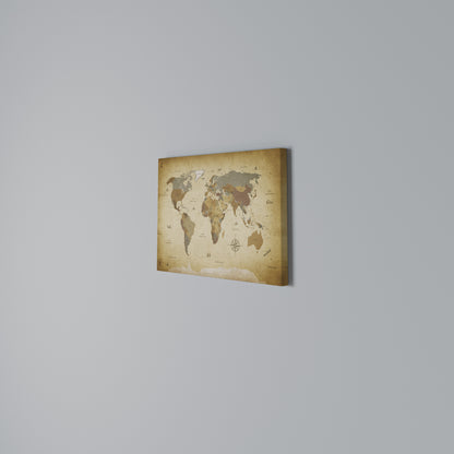 MYSTICAL MAP ODYSSEY Stampa su tela orizzontale
