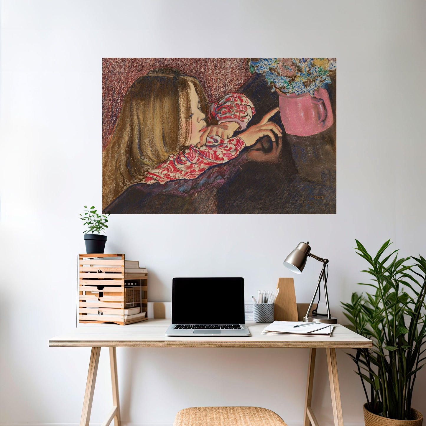 MERAVIGLIA INFANTILE Poster orizzontale staccabile e attaccabile