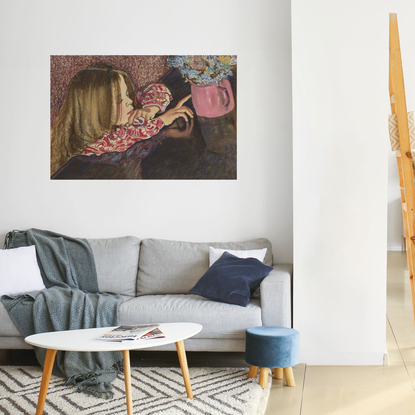 MERAVIGLIA INFANTILE Poster orizzontale staccabile e attaccabile