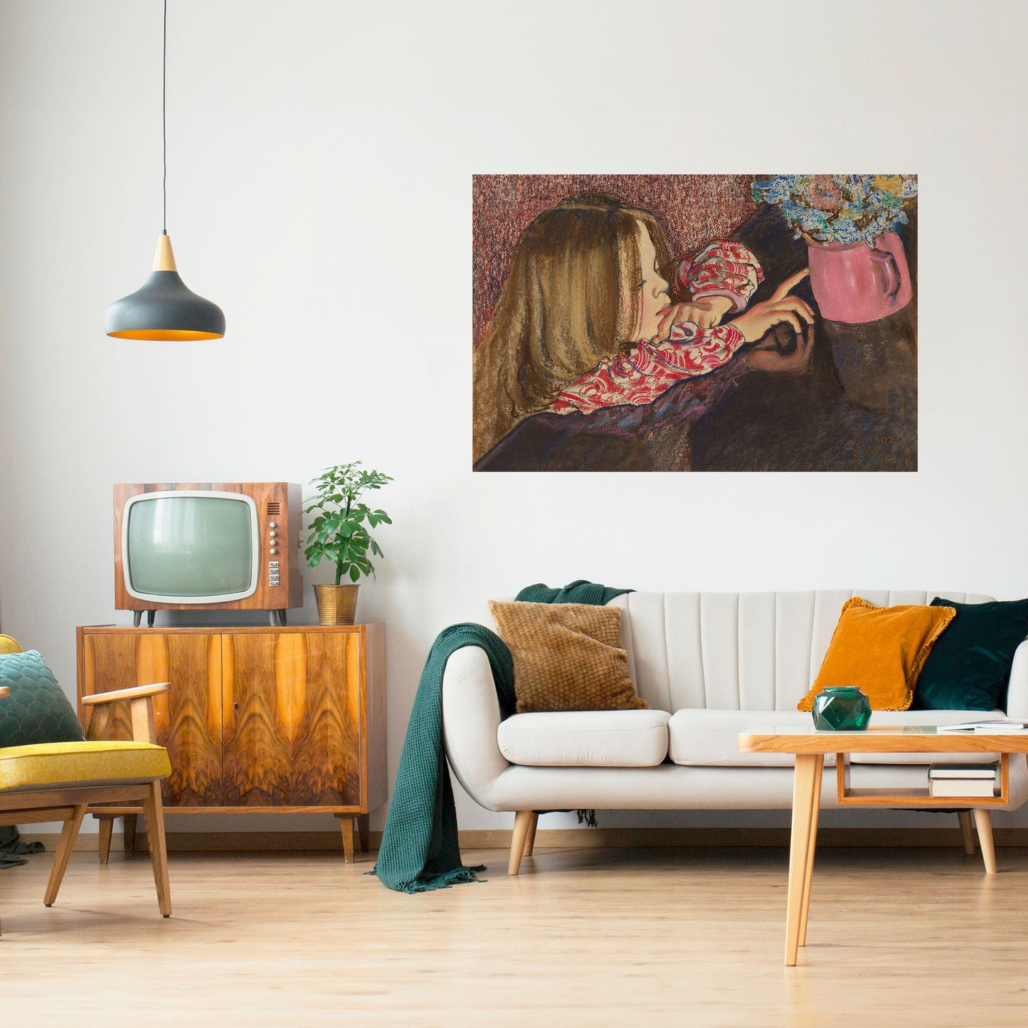 MERAVIGLIA INFANTILE Poster orizzontale staccabile e attaccabile