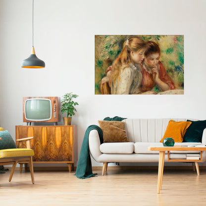 Poster orizzontale staccabile e attaccabile SUSSURRI DI AMICIZIA