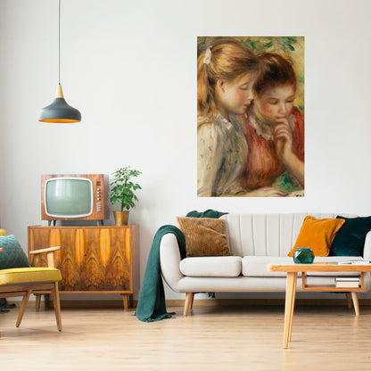 Poster verticale staccabile e attaccabile SUSSURRI DI AMICIZIA