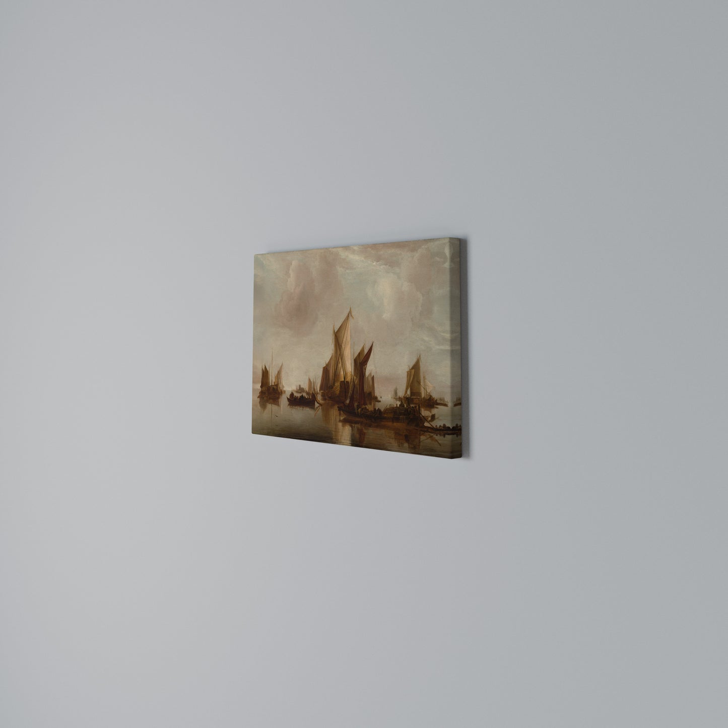 SAILS IN SERENITY Horizontal Canvas Print