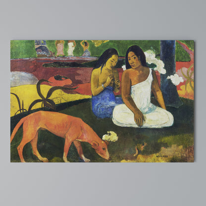 AREAREA BY GAUGUIN Stampa su tela orizzontale
