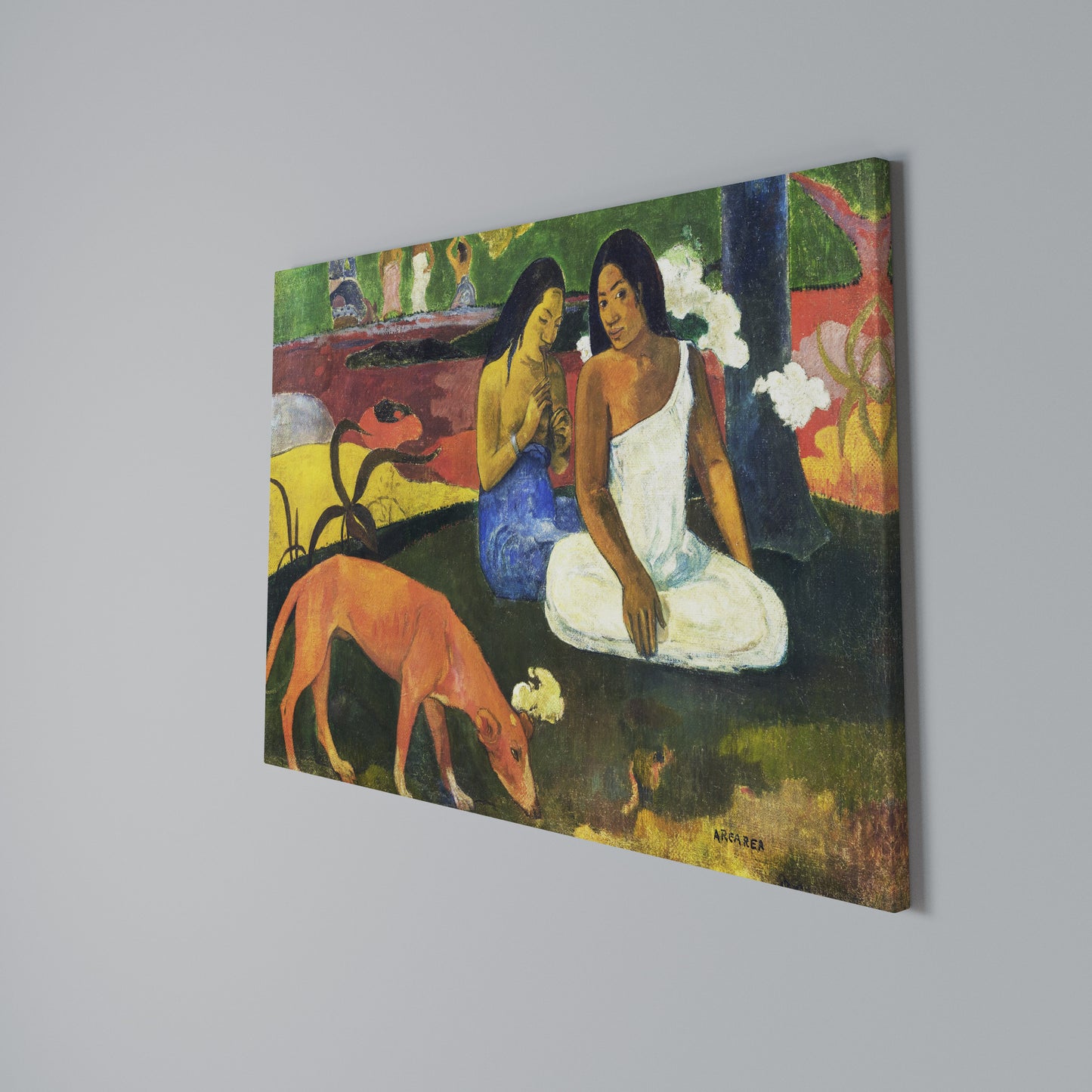 AREAREA BY GAUGUIN Stampa su tela orizzontale