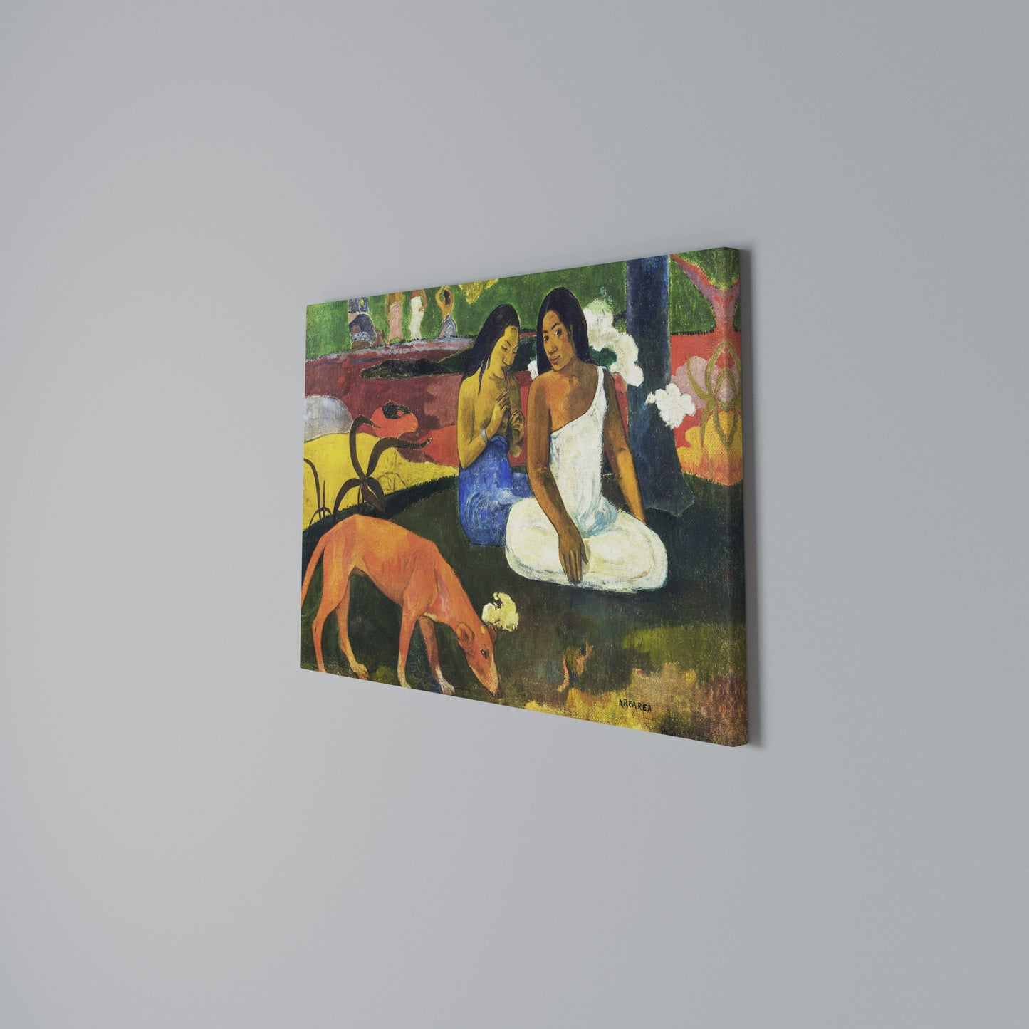 AREAREA BY GAUGUIN Stampa su tela orizzontale