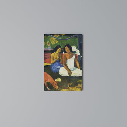 AREAREA BY GAUGUIN Stampa su Tela Verticale