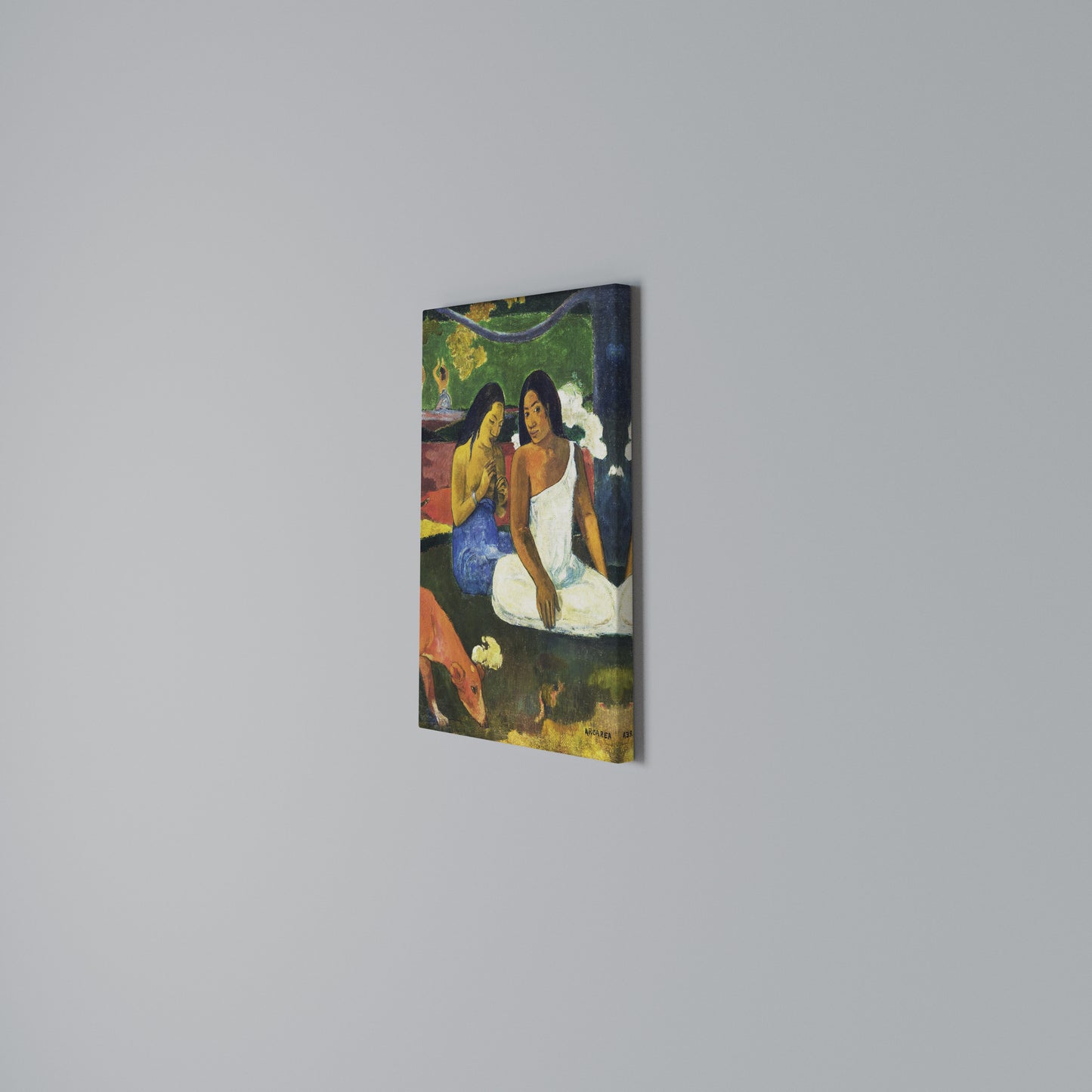 AREAREA BY GAUGUIN Stampa su Tela Verticale