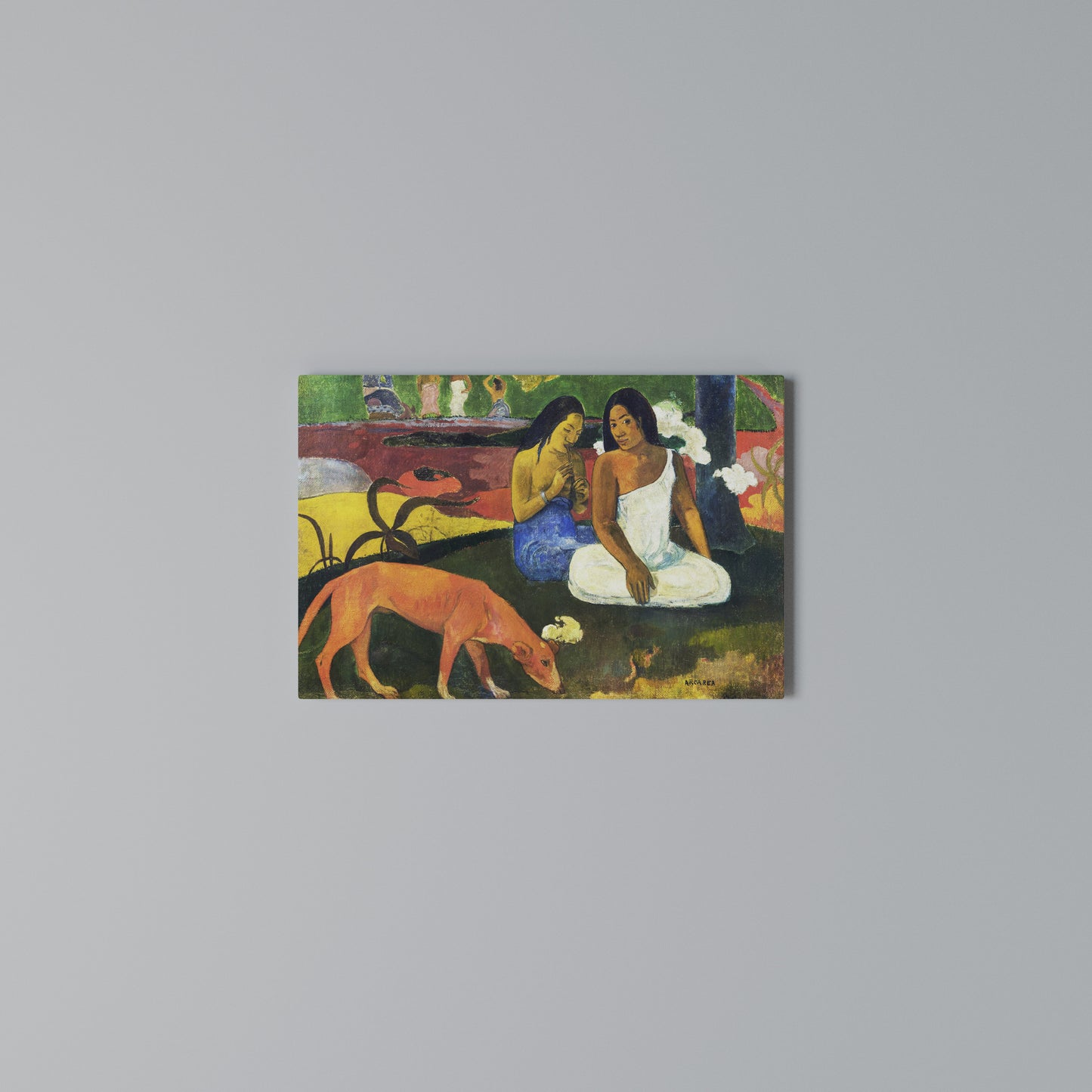 AREAREA BY GAUGUIN Stampa su tela orizzontale