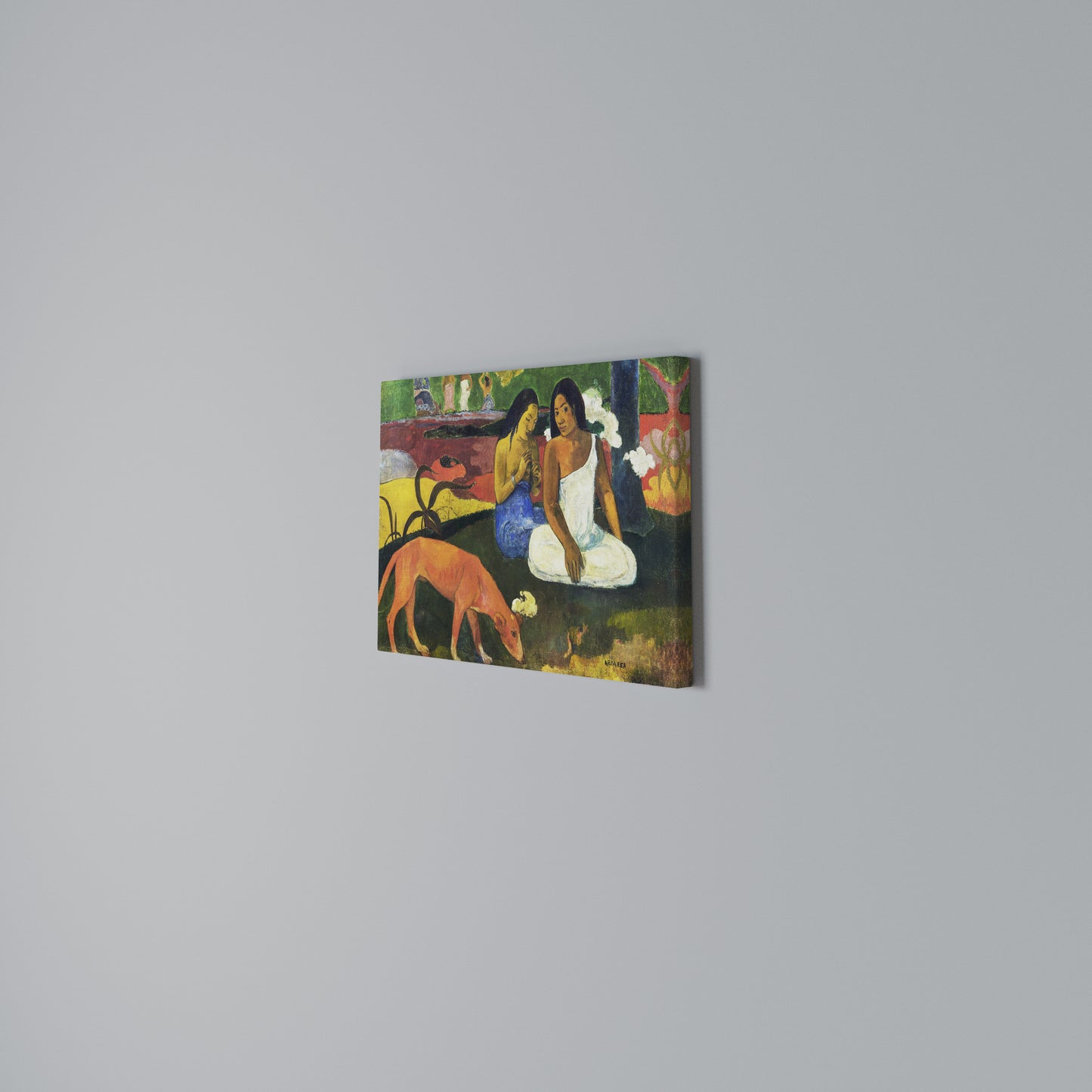 AREAREA BY GAUGUIN Stampa su tela orizzontale