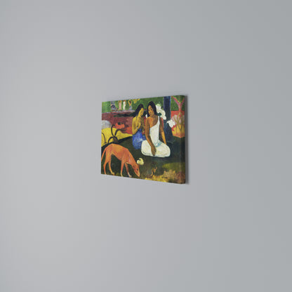 AREAREA BY GAUGUIN Stampa su tela orizzontale