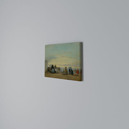 CHARMING COASTAL MOMENTS Horizontal Canvas Print