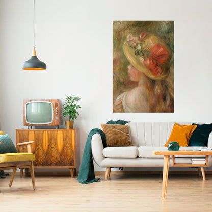CAPPELLO DI PETALI Poster verticale staccabile e attaccabile
