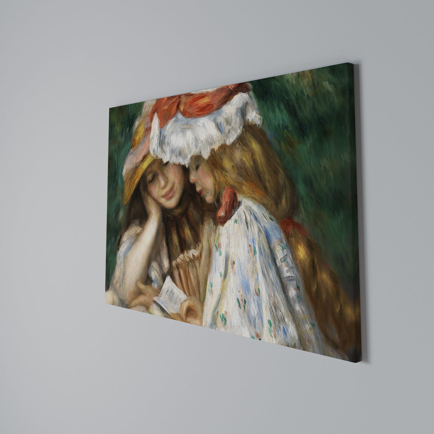 MUSE OF YOUTHFUL DREAMS Stampa su tela orizzontale