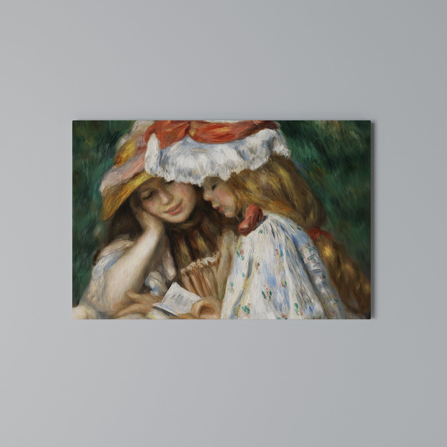 MUSE OF YOUTHFUL DREAMS Stampa su tela orizzontale