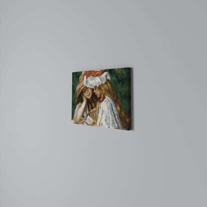MUSE OF YOUTHFUL DREAMS Stampa su tela orizzontale