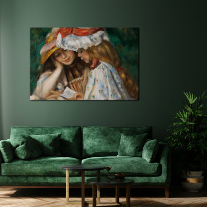 MUSE OF YOUTHFUL DREAMS Stampa su tela orizzontale