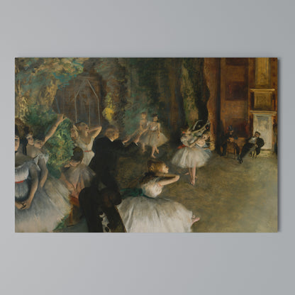 MYSTICAL BALLET REHEARSAL Stampa su tela orizzontale