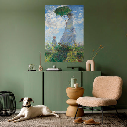 Poster verticale staccabile e attaccabile SUSSURRI DI PRIMAVERA