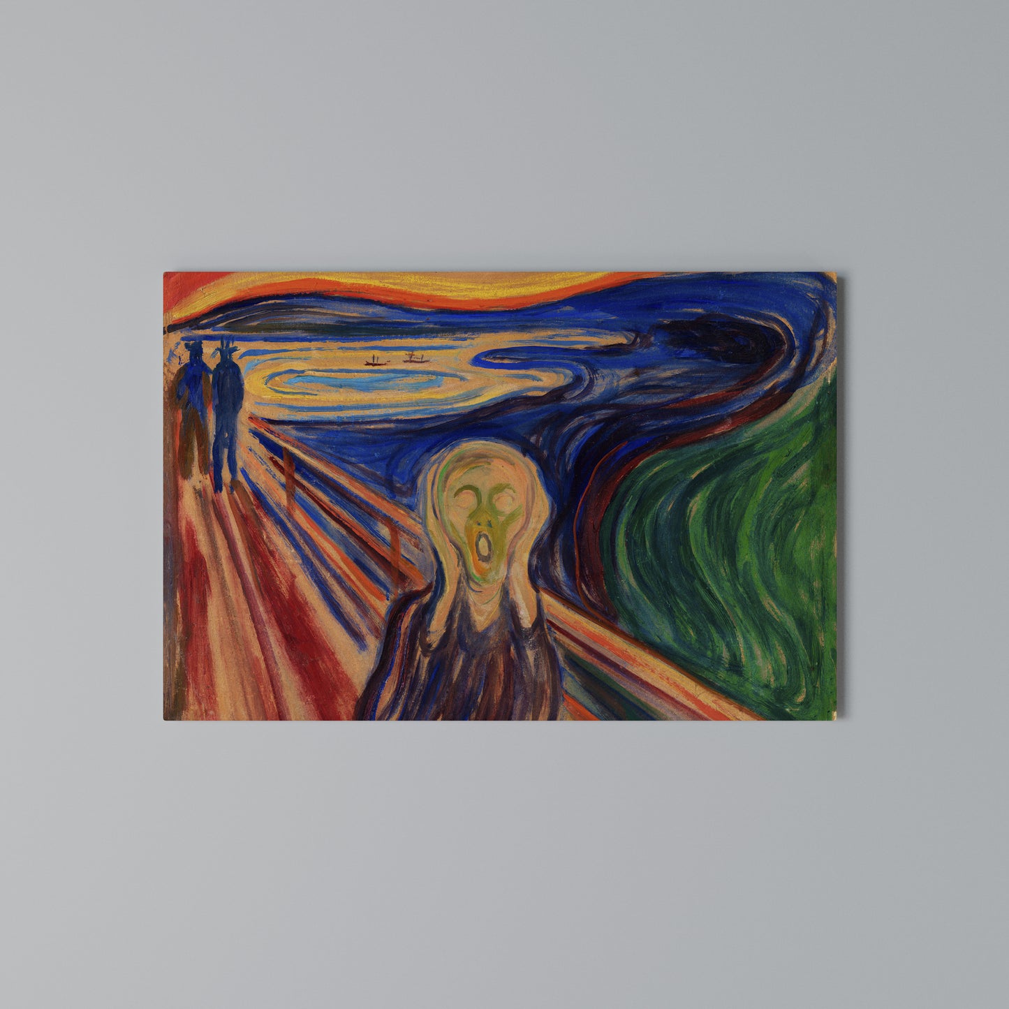 THE SCREAM Stampa su tela orizzontale