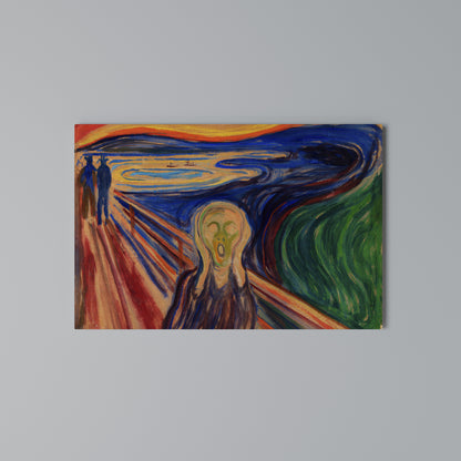 THE SCREAM Stampa su tela orizzontale