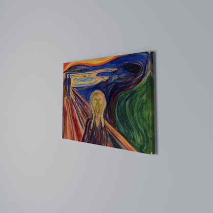 THE SCREAM Stampa su tela orizzontale