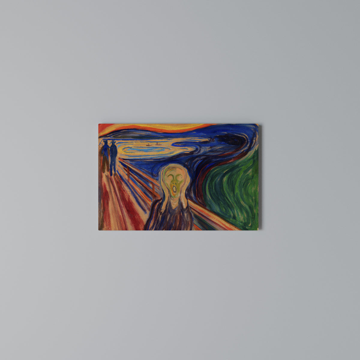 THE SCREAM Stampa su tela orizzontale