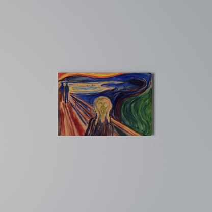 THE SCREAM Stampa su tela orizzontale