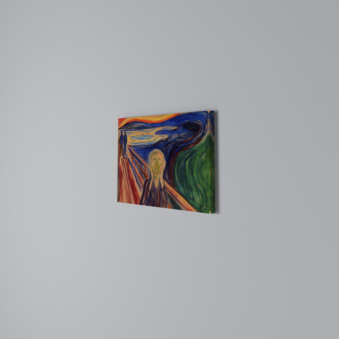 THE SCREAM Stampa su tela orizzontale