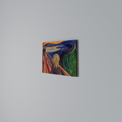 THE SCREAM Stampa su tela orizzontale