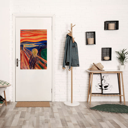 Poster verticale staccabile e attaccabile THE SCREAM