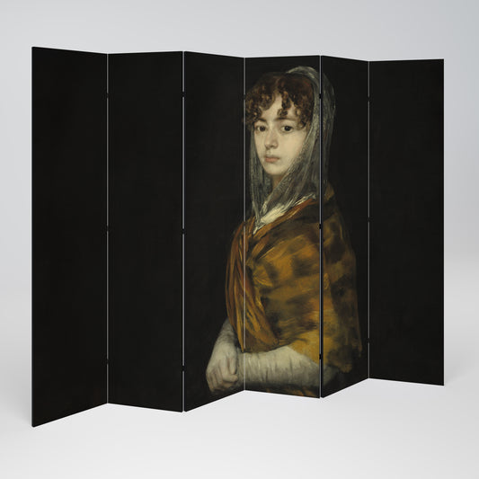 WHISPERS OF HISTORY Divisorio decorativo per ambienti a 6 pannelli