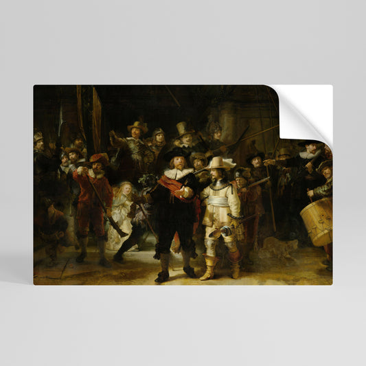 Poster orizzontale staccabile e attaccabile NIGHTWATCH TRIBUTE