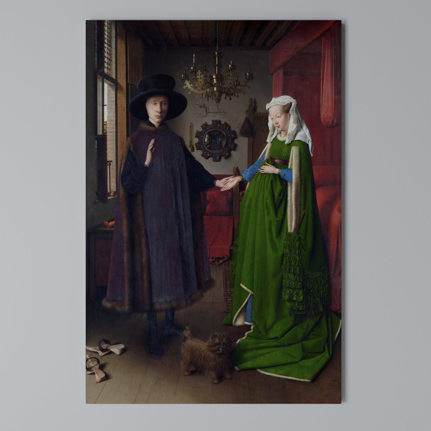 TIMELESS AFFECTION Stampa su Tela Verticale