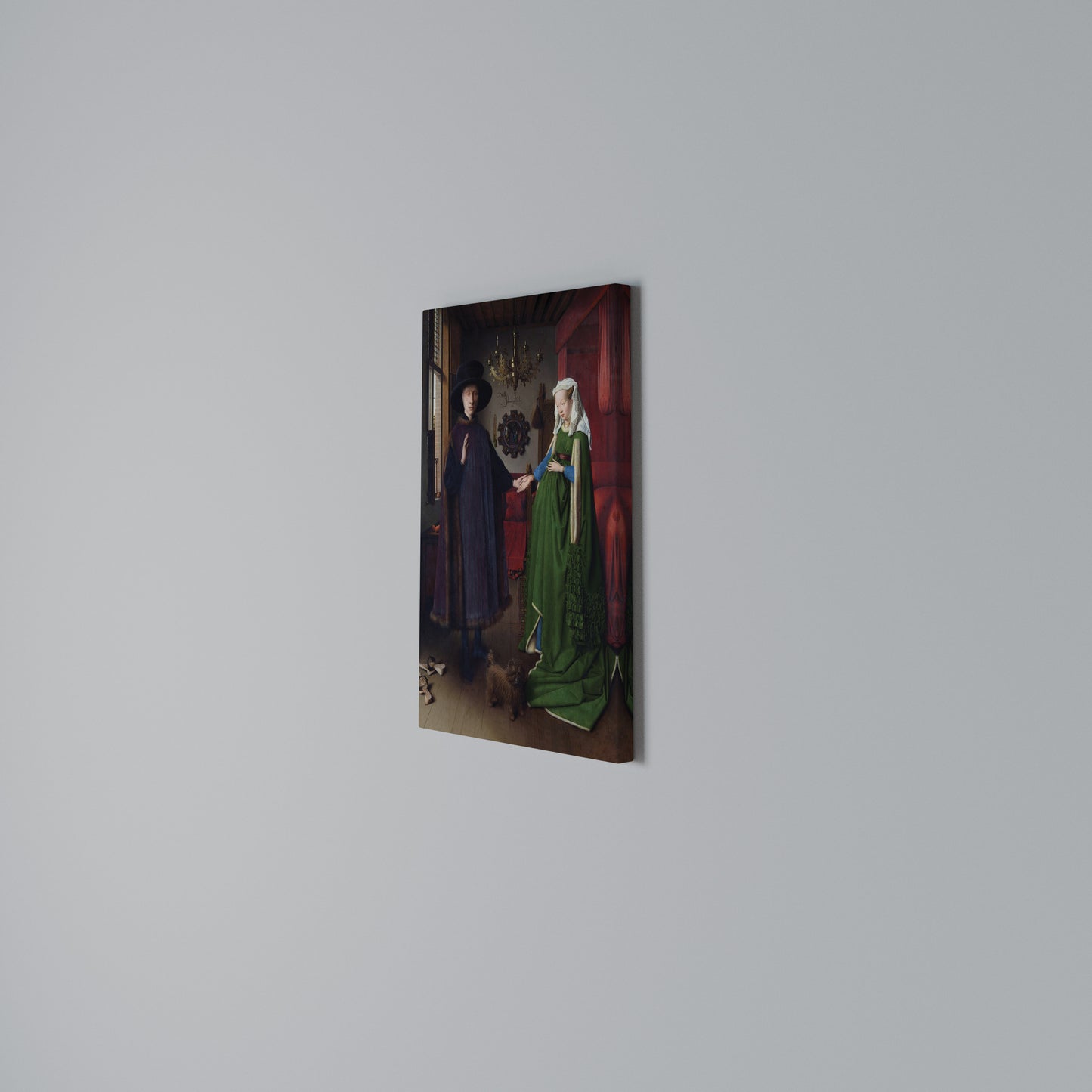 TIMELESS AFFECTION Stampa su Tela Verticale