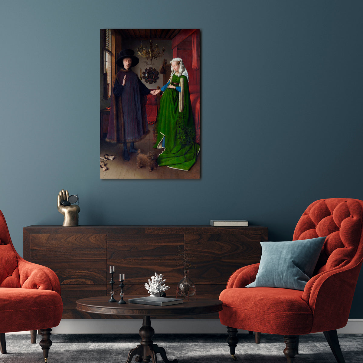 TIMELESS AFFECTION Vertical Canvas Print