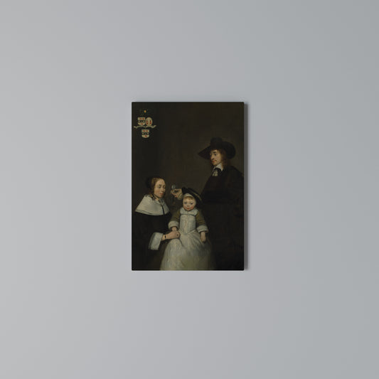 CHERISHED MOMENTS EMBRACED Stampa su Tela Verticale