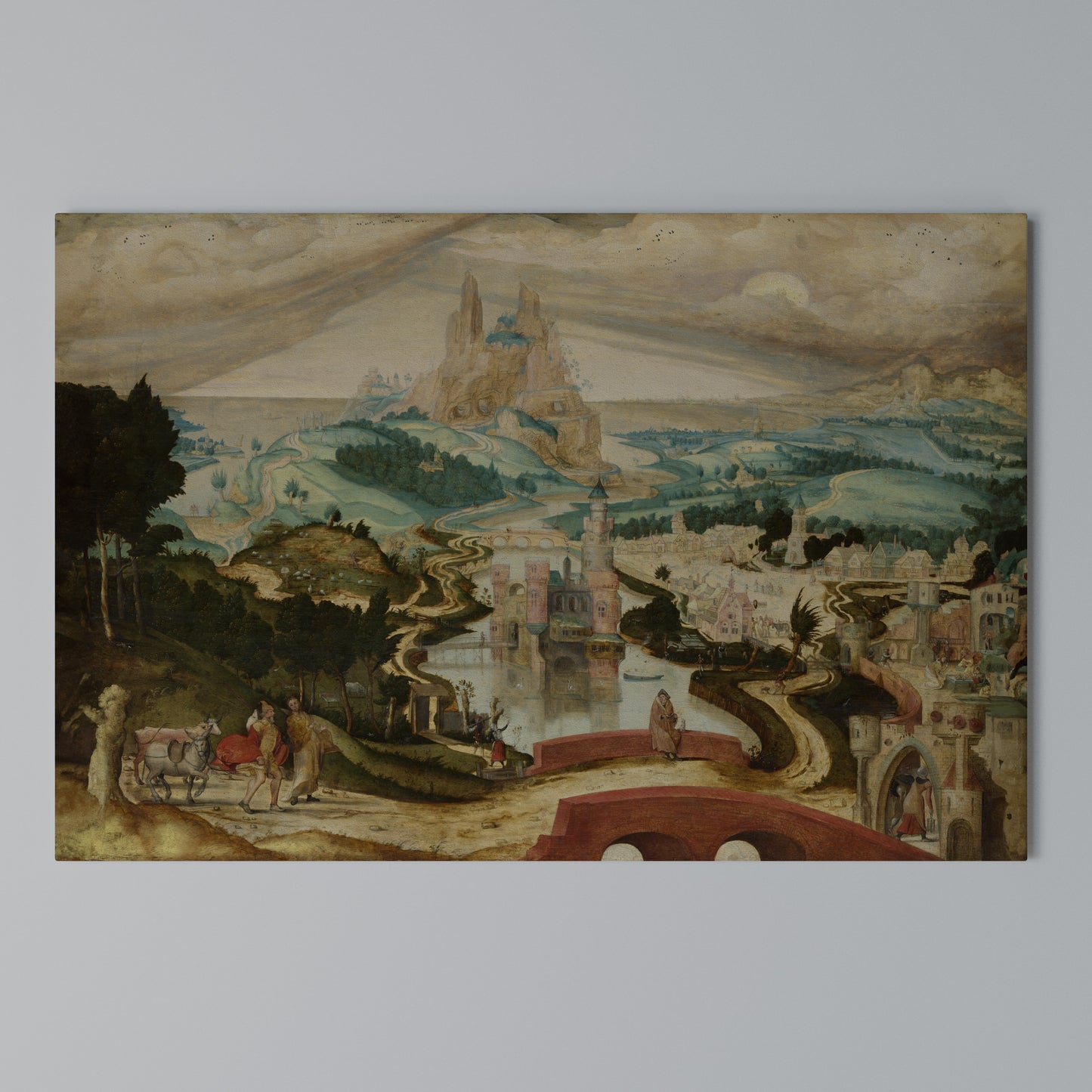 ENCHANTED LANDSCAPE DREAMS Stampa su tela orizzontale
