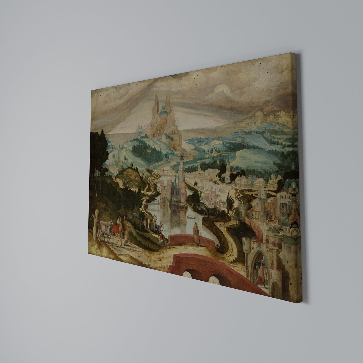 ENCHANTED LANDSCAPE DREAMS Stampa su tela orizzontale