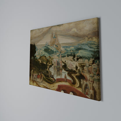 ENCHANTED LANDSCAPE DREAMS Stampa su tela orizzontale