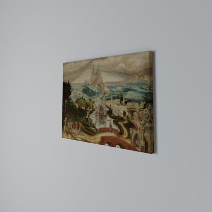 ENCHANTED LANDSCAPE DREAMS Stampa su tela orizzontale