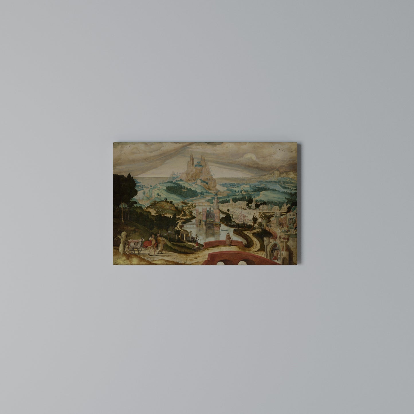 ENCHANTED LANDSCAPE DREAMS Stampa su tela orizzontale