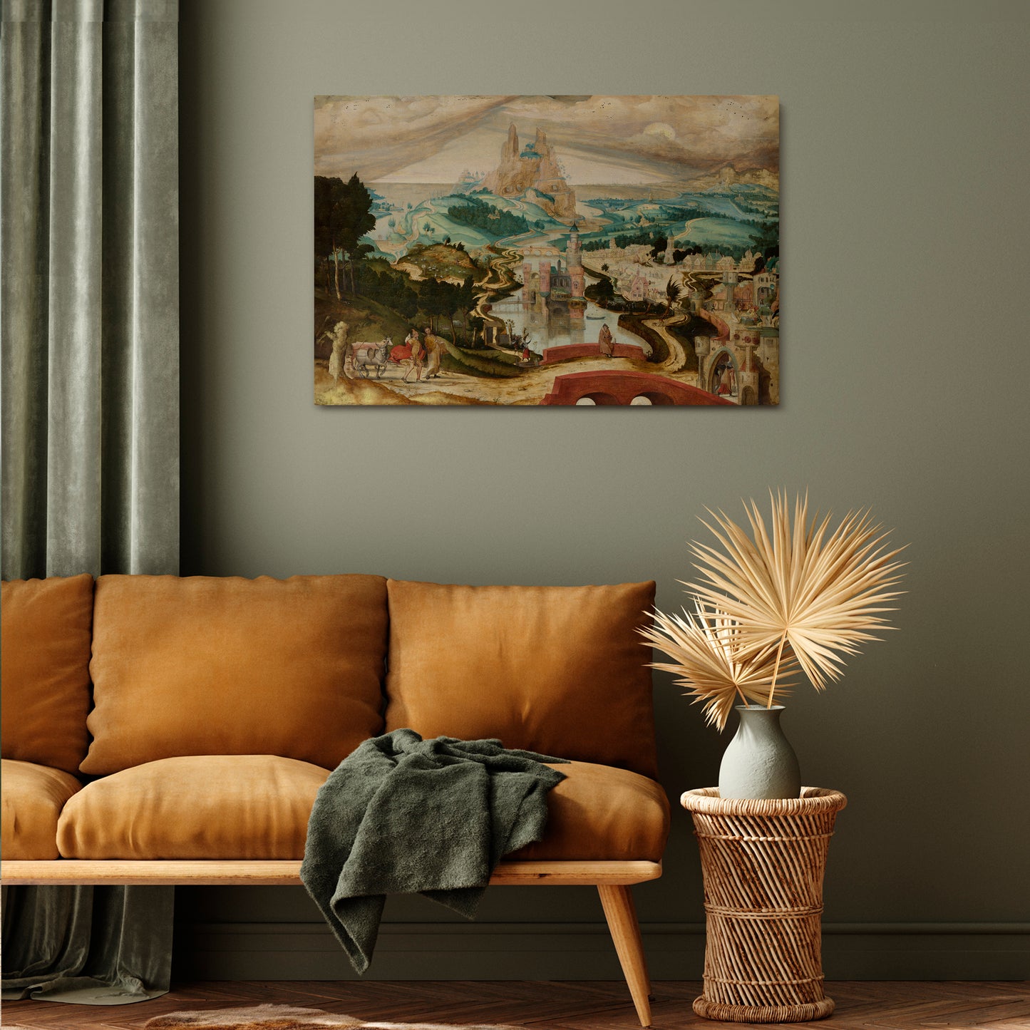 ENCHANTED LANDSCAPE DREAMS Stampa su tela orizzontale