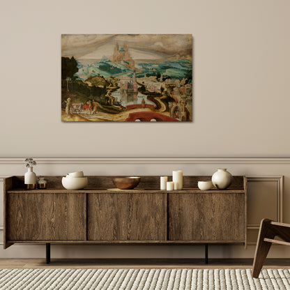 ENCHANTED LANDSCAPE DREAMS Stampa su tela orizzontale
