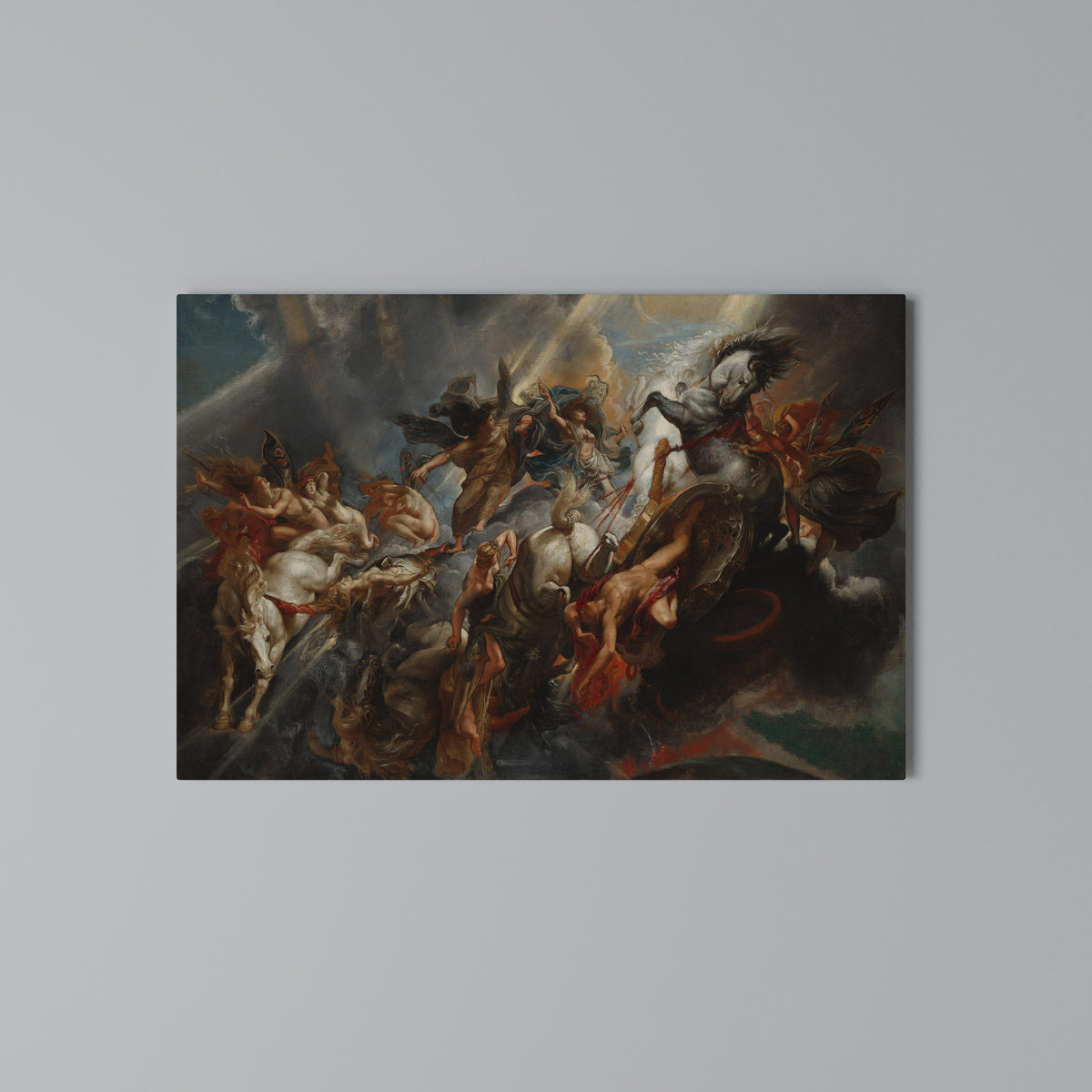 FURY IN MOTION Stampa su tela orizzontale