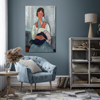 A MOMENT IN TIME Vertical Canvas Print