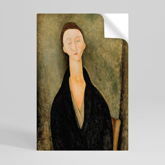 Poster verticale staccabile e attaccabile di AMEDEO MODIGLIANI