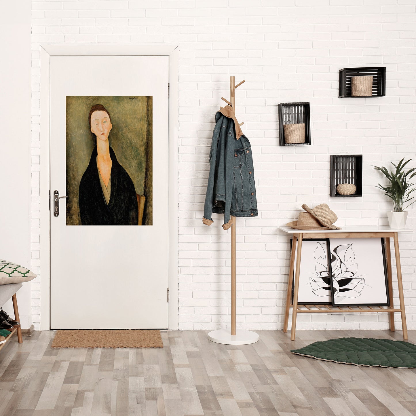 Poster verticale staccabile e attaccabile di AMEDEO MODIGLIANI