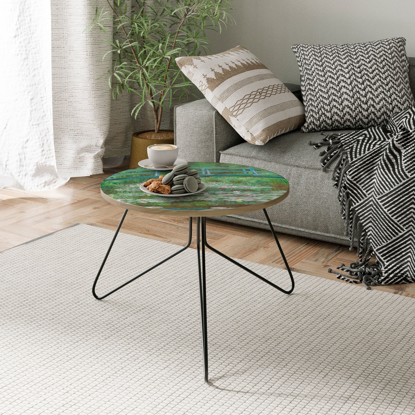 JAPANESE FOOTBRIDGE Small Coffee Table