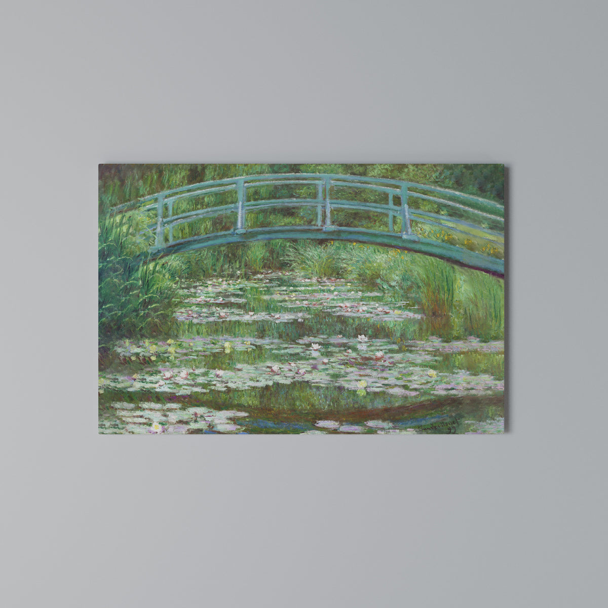 JAPANESE FOOTBRIDGE Stampa su tela orizzontale